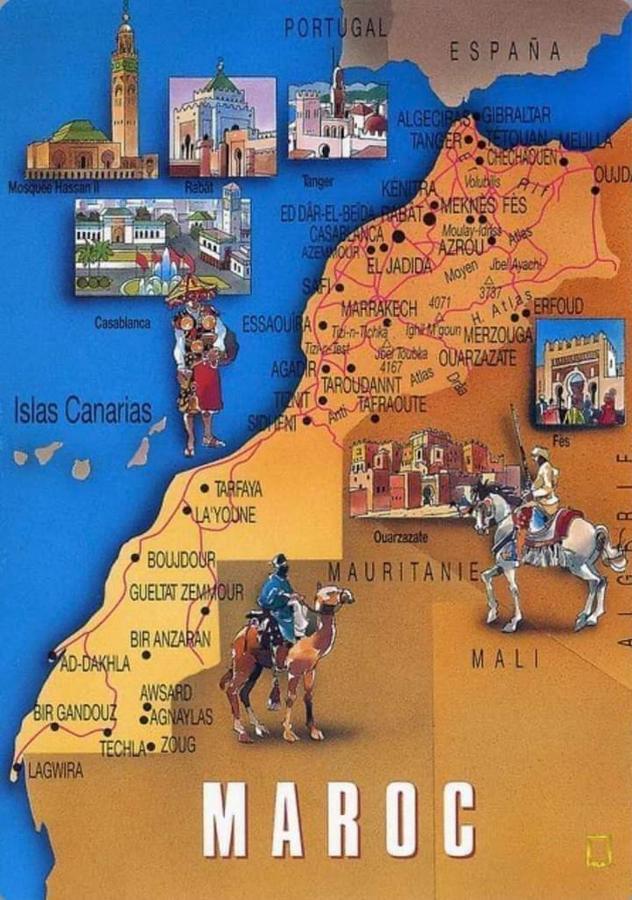 La Perle Rare De Sidi Ifni Apartment Luaran gambar